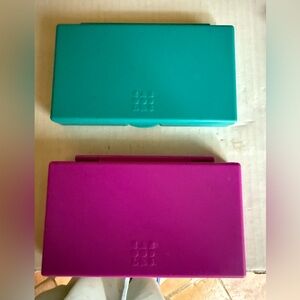 Caboodles Teal and Magenta Organizer Set